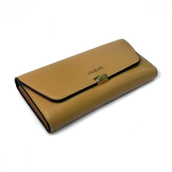 Carteira Glamour Ocre.