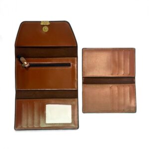 Carteira Mini Glamour Marrom - Imagem 2
