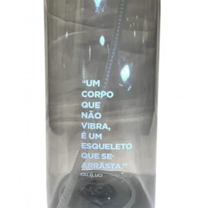 Garrafa Corpo Que não Vibra (Cinza) - Imagem 2