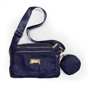 Bolsa tira colo nylon (Azul Marinho)