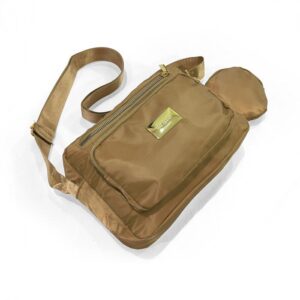 Bolsa tira colo nylon (Bege) - Imagem 2