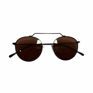 ÓCULOS ESSENTIAL HIPPIE PRETO (LENTE MARROM) - Imagem 2