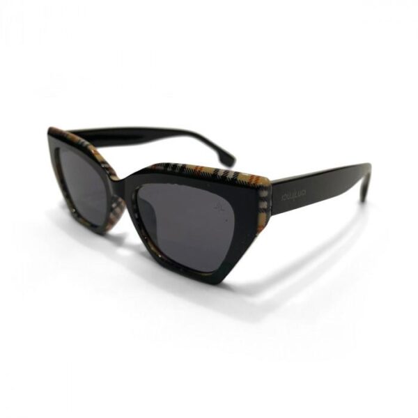 Óculos Essential Hot Preto Detalhe Xadrez
