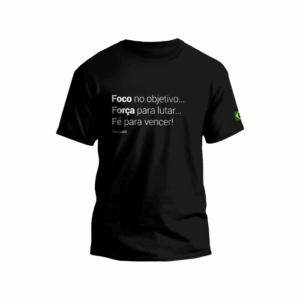 Camiseta foco força e fé Luci Luci (P)