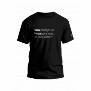 Camiseta foco força e fé Luci Luci (XG)