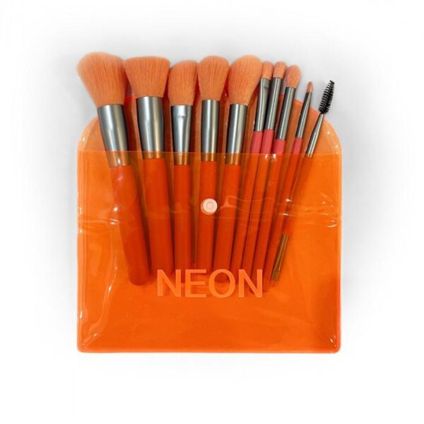 Conj pinceis 10 pinceis Neon
