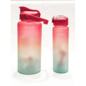Garrafa Personalizada Luci Luci (Verde, Laranja e Rosa) - com 2 unidades.