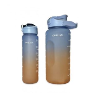Garrafa Personalizada Luci Luci (Laranja e Azul) - com 2 unidades.