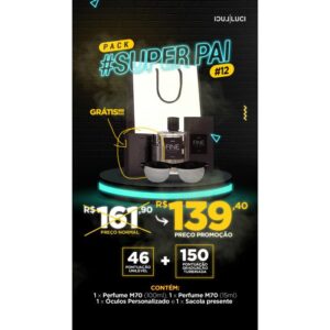 PACK SUPER PAI (GENERATION PRETO)