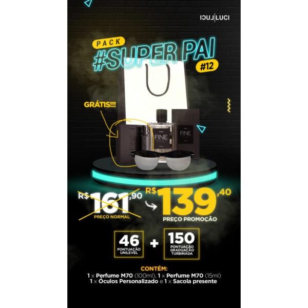 PACK SUPER PAI (GENERATION PRETO)