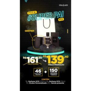 PACK SUPER PAI (AVIADOR PRETO)