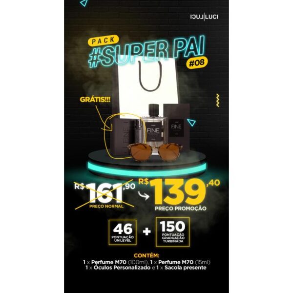 PACK SUPER PAI (LIFE STYLE ONCE)