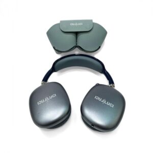 Fone de ouvido sem fio almofada com case (Azul)