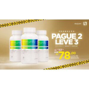 Pack Immunity Blackfriday (Pague 2 leve 3)