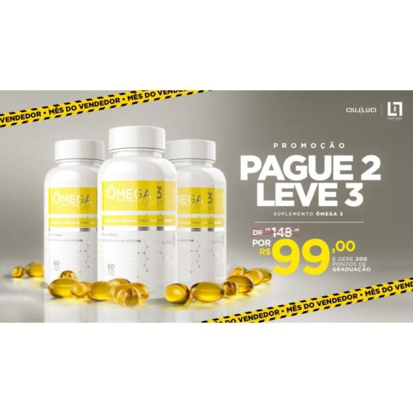 Pack Omega 3 (Pague 2 leve 3)