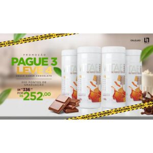 Pack Shake Black Friday Chocolate (Pague 3 leve 4)