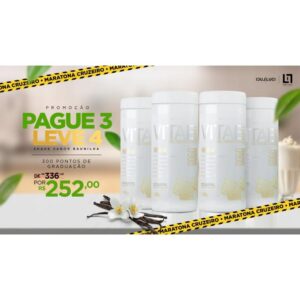 Pack Shake Black Friday Baunilha (Pague 3 leve 4)