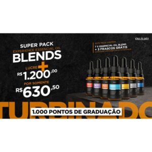 Pack de óleos essenciais (Pague 7 e leve mais 3 frascos de graça)
