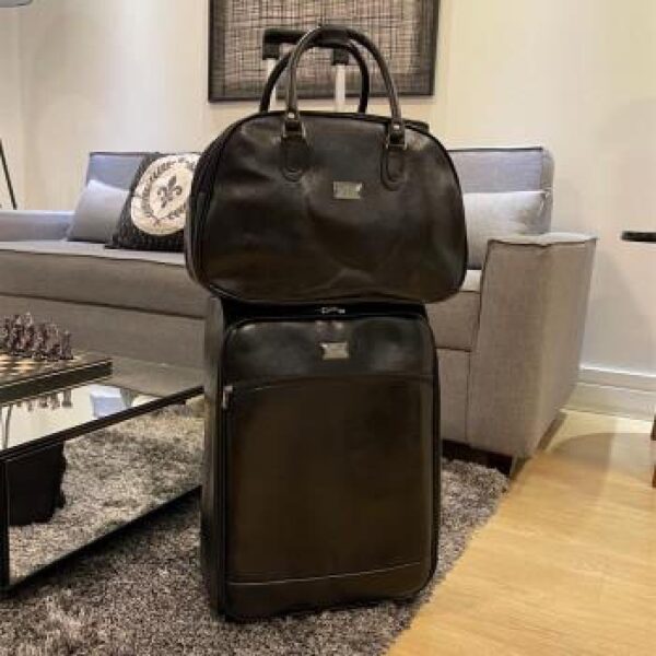 Conj Mala+Bolsa Luci Luci Elements (Marrom)