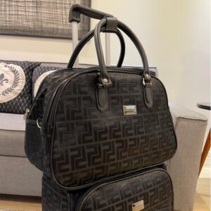 Conj Mala+Bolsa Luci Luci Elements (Preta 3D) - Imagem 2