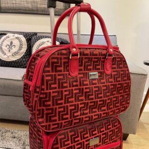 Conj Mala + Bolsa Luci Luci Elements (Red fosca) - Imagem 2