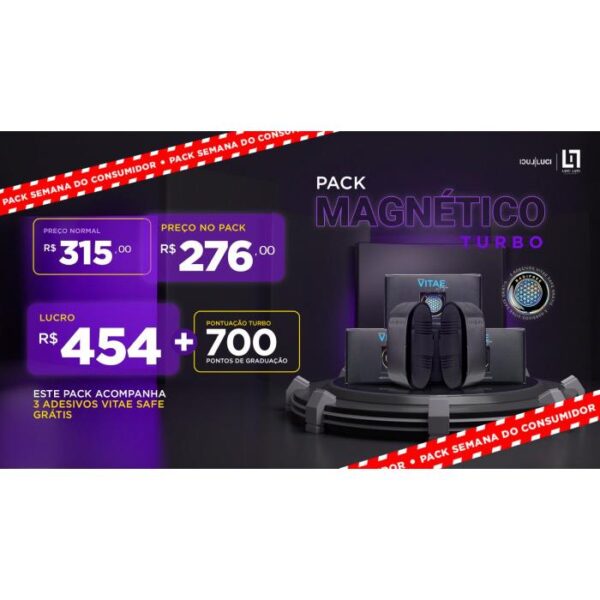 Pack magnético turbo