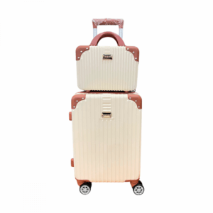 CONJ MALA + NECESSAIRE IMPERIAL RETRO (NUDE) - Imagem 2