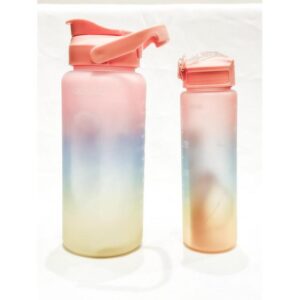 Garrafa Personalizada Luci Luci (Amarelo, Azul e Rosa) - com 2 unidades.