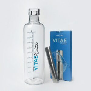 Conjunto Vitae water garrafa + bastão (Turbinado)