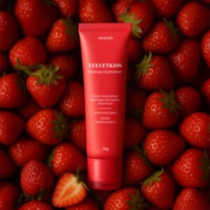 Hidratante labial Velvet kiss moranguinho 15g