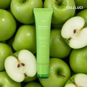 Hidratante labial Velvet kiss maça verde 15g