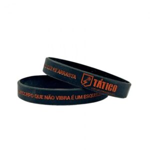 Pulseira Borracha Tático.