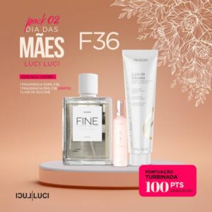 Pack dia das mães F36 100ml + Luva