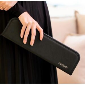 Pasta mostruário Luxo para 20 amostras (Cor preta - Vazia)