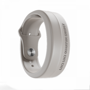 Pulseira silicone magnética quantum energy - Nude