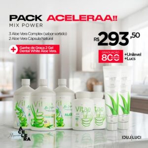 PACK ACELERAA Aloe Vera Mix Power